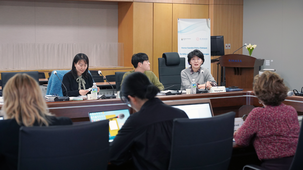 KIHASA Holds Policy Dialogue on Fertility and Population Challenges with Swedish Delegation-6