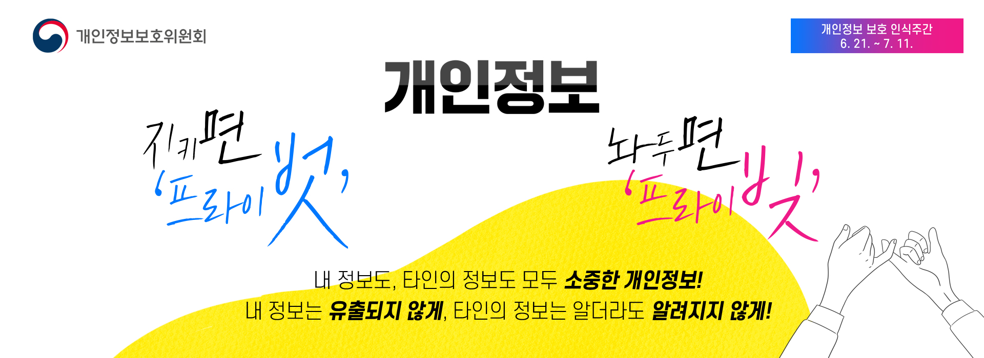 개인정보 보호 생활 수칙